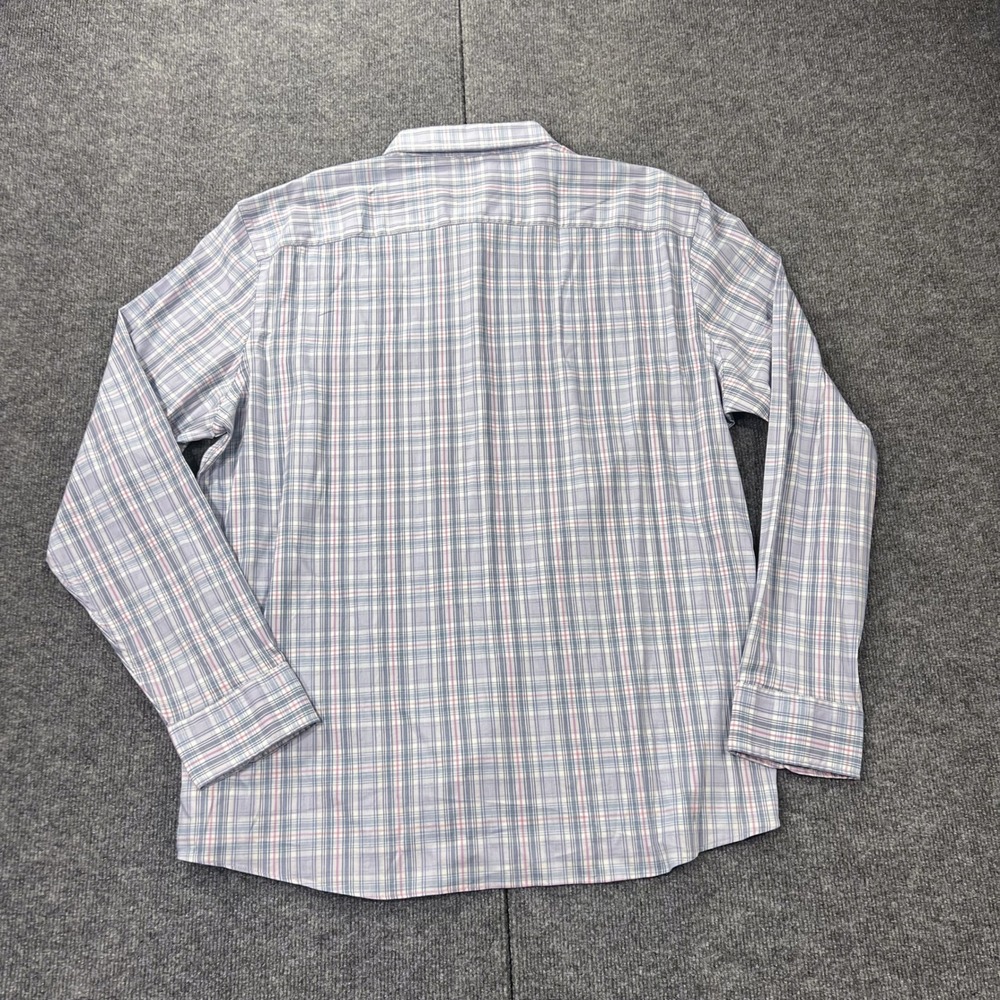 NWT FAHERTY Reserve The Movement Men's XXL Shirt Long Sleeve Plaid Button Down - Picture 2 of 15